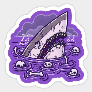 Nightmare Shark Sticker